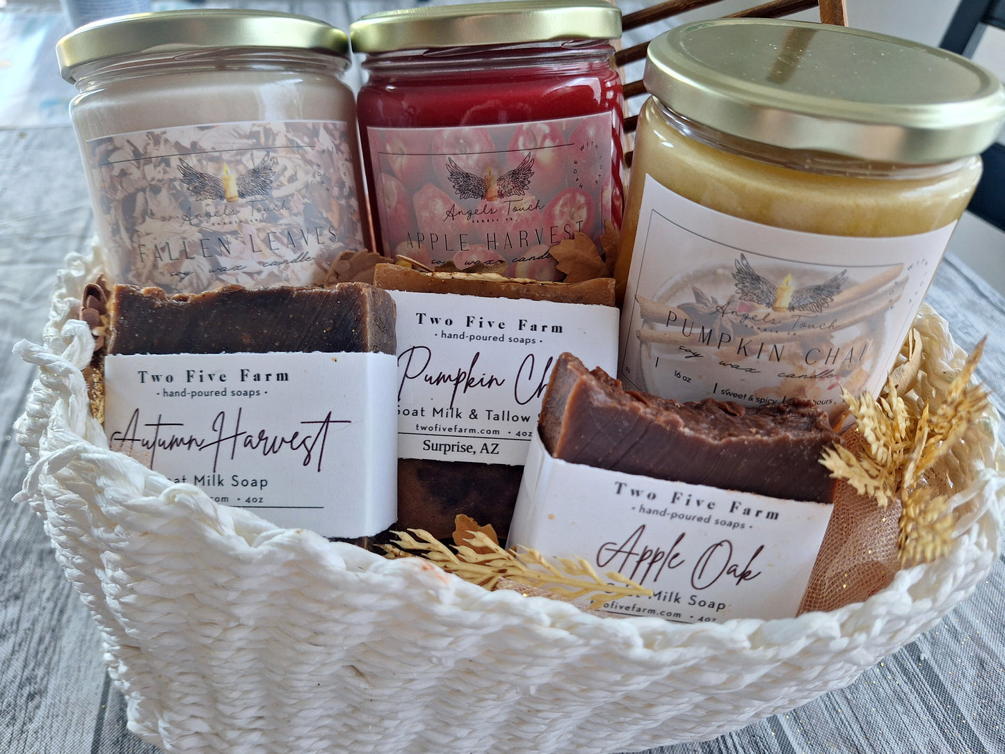 Fall Harvest Bundle with Two Five Farms Goat Milk Soap